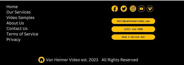 site footer